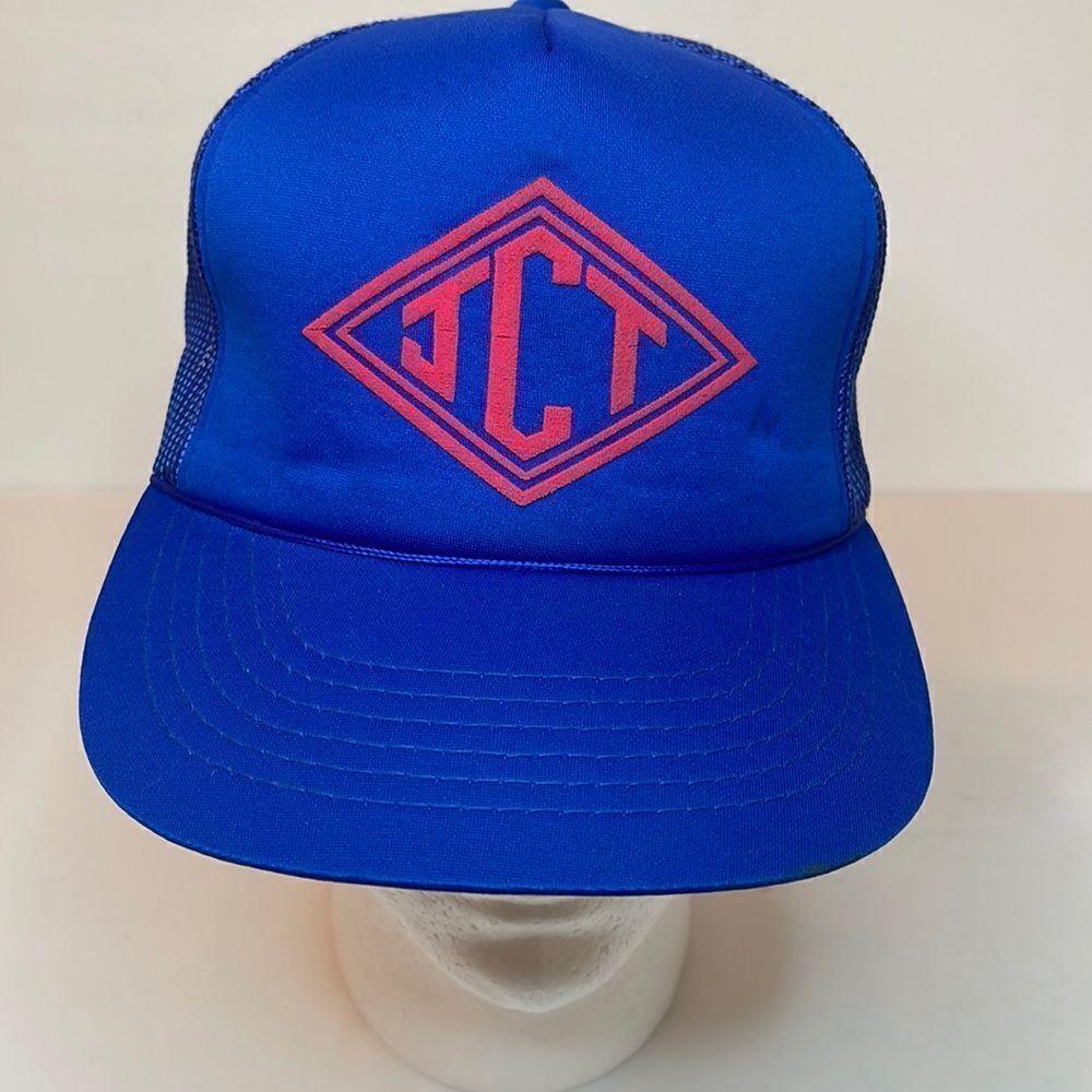 HEADWEAR Vintage Foam Mesh Trucker Hat JCT - Picture 7 of 7